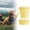 Yellow, variant on YardChic Collapsible Travel Cup, BPA-Free Reusable Water Cup, Portable Pocket Cup with Lid, Dishwasher Safe Silicone Cups for Camping, Hiking, Travel, Airports, Hotel, Blue