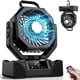 thumbnail image 1 of Ventilador portátil recargable AUZONIMICS 20000mAh con luz LED, 1 of 7