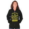 thumbnail image 4 of Like Pineapple Pizza Debate Opinion Zip Up Hoodie Men's Women's Brisco Brands S, 4 of 5