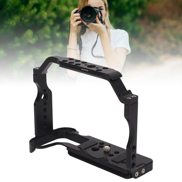 Camera Video Cage, Anti Slip Quick Release Full Camera Cage for Photography
