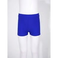 thumbnail image 5 of inhzoy Kids Girls Gymnastic Dance Boyshorts Strechy Swimming Shorts Activewear Royal Blue 12, 5 of 8