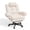White, variant on Hawsaiy Big and Tall Office Chair with Footrest, Ergonomic Executive Desk Chair with Flip-Up Arms, Reclining High Back Computer Chair with Headrest & Side Pockets, White