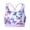 Butterfly, variant on Kids Girls Sleeveless Rash Guard Bikini Top Blouse Vest Tee Criss Cross Sports Bra Swimwear Geometric Black 6