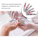thumbnail image 4 of Lima de manicura, materiales de alta calidad, lima de uas no fácil de romper, para tienda de salón de casa,Lima de uas Nail Art Buffer Lima de manicura Lima de lijado de uas Herramienta de manicura Pu Higoodz Salud y Belleza, 4 of 8