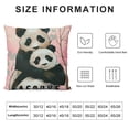 thumbnail image 5 of Who Loves s Bear Throw Pillow Cover, Bear Lover Gifts for Home Room Bed Sofa Bedroom Decorations Decor（Pink）, 5 of 5