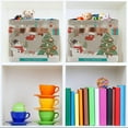 thumbnail image 6 of FREEAMG Merry Christmas Tree Snowman Storage Bin for Toy Storage Basket Dirty Clothes Sundries Office Home Closet Organizer Shelf Cube Box Waterproof Laundry Basket, 1 PCS, 6 of 7