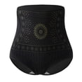 thumbnail image 1 of Invisible High Waist Underwear For Women Abdominal Control Shaping Panties Breathable Nylon Elastic Support Briefs Thong color XXXXL, 1 of 4
