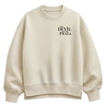 thumbnail image 2 of The Devil Wears Prada - Icon Grid - Women's Oversized Fleece Crew Sweatshirt, 2 of 4