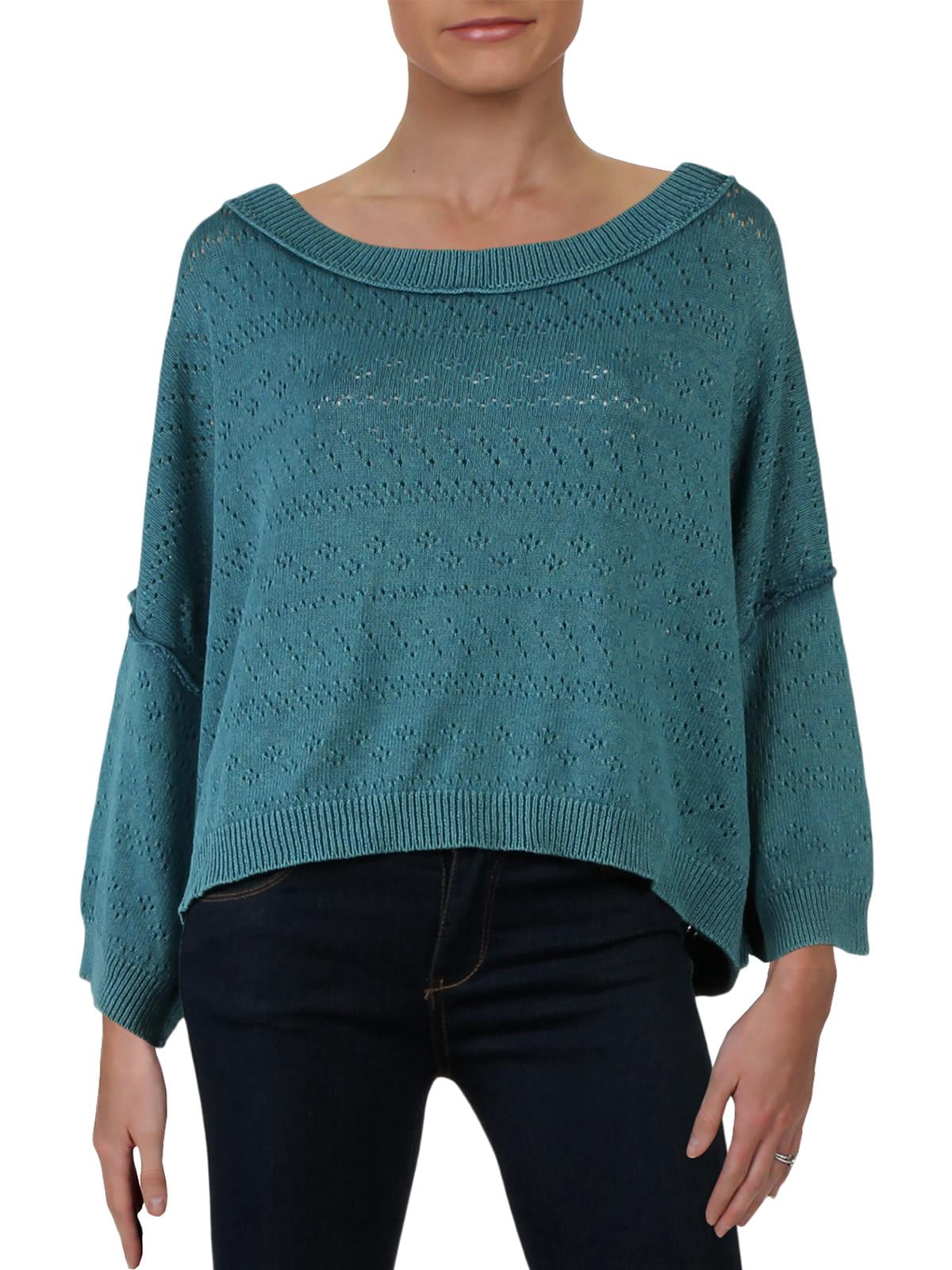 Cropped Pullover Sweater 