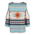 thumbnail image 5 of Camisas sexy de verano para mujer, blusas de manga larga con hombros descubiertos, blusa regular con hombros descubiertos Fridja  czfsfas5097, 5 of 5