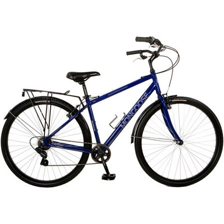 700c Mongoose Xcom Men S Hybrid Bike Blue Com 700c Mongoose Xcom Men S Hybrid Bike