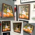 thumbnail image 5 of Brown Wood 28x36 Picture Frame 28x36 Frame Poster Photo, 5 of 8