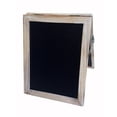 thumbnail image 2 of Cheungs Cheung's Small Distressed Double Sided Wood Frame A-Stand Chalkboard with Side Hinges - Brown, 2 of 2