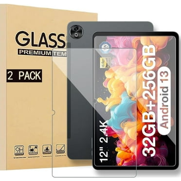 NSFN] For Headwolf HPad6/HPad6 Pro Glass Film,Headwolf Tablet 12 Inch Glass Film, LCD Protective Glass Film, 9H Hardness, Ultra-Thin, High Transmittance, Automatic Adhesion, Scratch Prevention, 2Pack