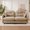 Camel, variant on Modular Sectional Sofa Cloud Couch Loveseat Chenille Fabric Tufted Sofa Ergonomic 2-Seater Couch with Wooden Base for Living Room, Apartment, Camel