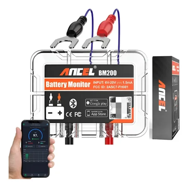 Probador Batería De Coche 12v Bluetooth Para Automotriz Obd