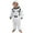 Astronaut - White, variant on Cuddle Club One Piece Romper Hooded Fleece Onesie Jumper for Baby, Astronaut Orange 18-24 Mos