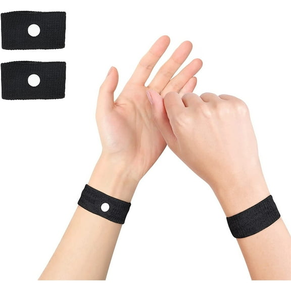 Acupressure Motion Sickness Wristband, Anti-Nausea Relief Band for Car,Reduces Dizziness and Vomiting,Drug-Free Solution for Adults and Kids,Adjustable Wrist Band for Motion Sickness Prevention
