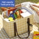 thumbnail image 4 of Promoción de verano Qianying, liquidación, bolsa de picnic de gran capacidad, aislante para acampar al aire libre, bolsa de picnic portátil, bolsa de almuerzo, cesta de picnic, 4 of 8