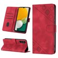 thumbnail image 1 of Compatible with Samsung Galaxy A04S Classic Embossed PU Leather Case with Card Holder Shockproof Cover, 1 of 5