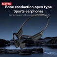 thumbnail image 4 of Wireless True Bone Conduction Headphones IPX6 i18PRO Open-Ear Painless Waterproof Bluetooth5.4 Headset HiFi Earphones for Sports, Running, Gym, Hiking, Cycling （Black）, 4 of 11