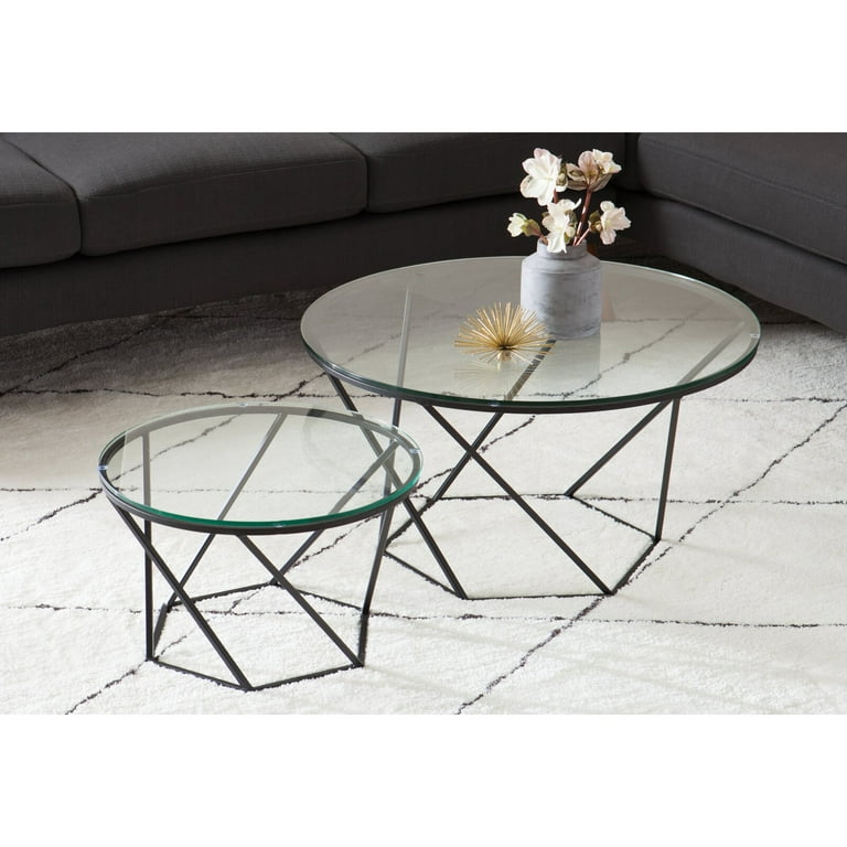 Bergeron 2 Piece Coffee Table Set Avoid Power Tools Yes Weight