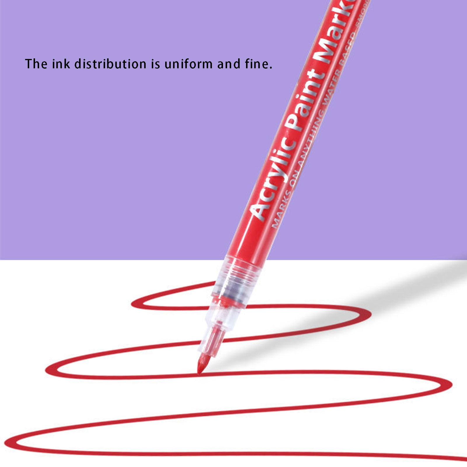 Pack of Drawing Pen Acrylic Nails Pens Set for Art and Design High Precisions Point Quick Drying Inks Practical Use