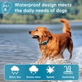 thumbnail image 4 of Collar antiladridos recargable para perros grandes, resistente al agua IP67 con sensibilidad ajustable para perros medianos y pequeños (negro mate)., 4 of 15