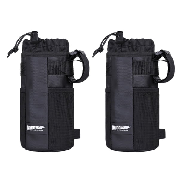 2X Rhinowalk Bolsa de Transporte para Botella de Agua para Ciclismo, Bolsa para Bicicleta , Bolsa para Hervidor de Agua, Hervidor de Aislamiento Portátil, Bolsa para Manillar
