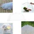 Food Cover Tent (6 Packs) Pop Up Mesh Covers in 16 x16 '' with