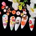thumbnail image 2 of Traje de joyería para decoración de uñas. Joyería de uñas de dibujos animados, conjunto de dulces tridimensionales diy, joyería de uñas de resina bonita de Navidad, 2 of 8