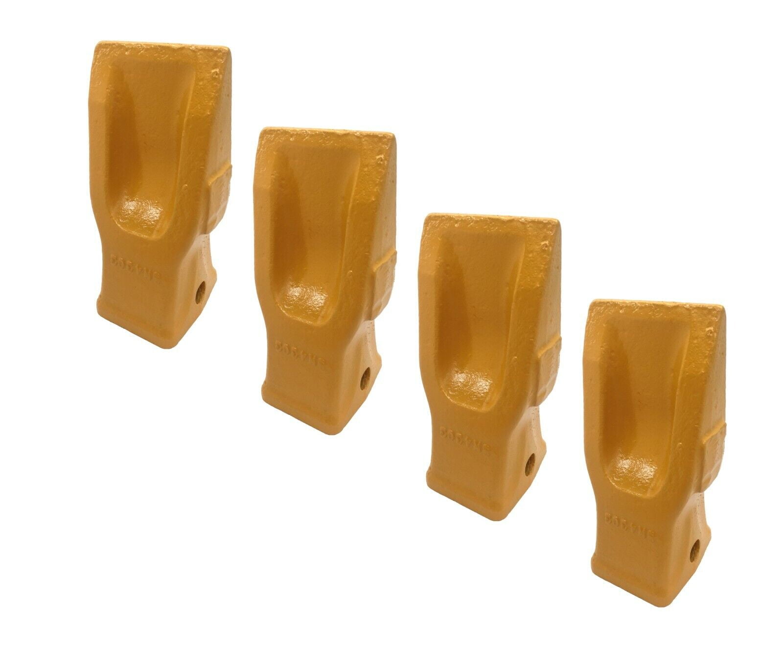 4 Heavy Duty Abrasion Excavator/Loader Bucket Teeth, Fits Cat J300, 9N