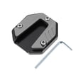 thumbnail image 1 of Pad de Patín de Motocicleta Unique Bargains con Llave de Aleación de Aluminio Tono Titanio 1 Juego, 1 of 1
