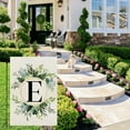 thumbnail image 2 of Crowned Beauty Monogram Letter E Garden Flag Floral 12x18 Inch Double Sided for Outside Small Burlap Family Last Name Initial Yard Flag CF767-12, 2 of 13