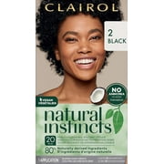 Clairol Natural Instincts Hair Dye, #2 Brown, 1 Ea..