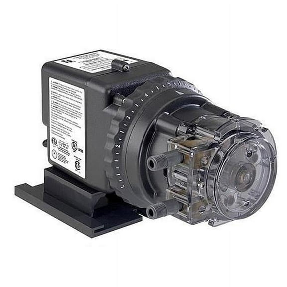 Stenner Pump 45MJL5A1STAA 0.25 in. Classic 45 45M5 Single Head Adjustable Chemical Injection Pump