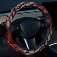 thumbnail image 2 of Starfish 14.5 Inch Printing PVC Leather Steering Wheel Covers Car Wheel Covers Auto Accessories, 2 of 6