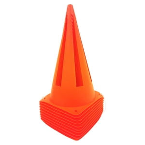 Athletic Works 9-Inch Field Cones, 10-Pack Orange