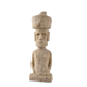 thumbnail image 1 of Escultura de moai de la Isla de Pascua, 28 cm, piedra arenisca de resina, 1 of 3