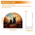 thumbnail image 3 of Wolf Cat Flowers Sky Napkin Holder for Table Clear Napkin Stand Paper Holder Acrylic Organizer Dispenser Napkins for Dinner Kitchen Restaurant Room, 3 of 8