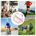thumbnail image 6 of Unique Bargains 1 Pc Durable Running Belt Transparent Sports Waist Bag for Sports Pink, 6 of 6