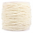 thumbnail image 4 of Cadena de Perlas Cadena de Perlas Cadena de Cuentas Guirnalda Centro de decoración de Bodas 50M Rollo 3 mm Sedal de Pesca Perlas(Beige), 4 of 7