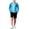 thumbnail image 4 of Kids Goalkeeper Uniform, Multicolor Long Sleeve Football Training Set, Soccer Goalie Jersey & Pants For Boys & Girls Sky Blue 11-12 Years, 4 of 6