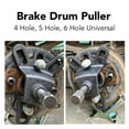 thumbnail image 3 of Brake Drum Puller, Brake Drum Spreader Tool Multipurpose  for Tricycle Bike Motorcycle Repair, 3 of 8