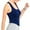NAVY, variant on Women's Sleeveless Basic Solid Raceback Tank Top One Size, Key Lime, 1 Pack