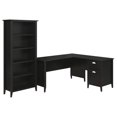 thumbnail image 1 of Kathy Ireland by Bush Connecticut 2 Piece Office Set in Black, 1 of 9