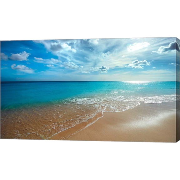 Great Art Now Turquoise Tranquility by Lizzy Davis, Canvas Wall Art, 33.5W x 20H