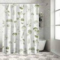 thumbnail image 5 of Fabric Shower Curtain for Bathroom, Sage Green Mushroom Custom Shower Curtain Set with Hooks, Luxury Bathroom Curtains, Retro Waterproof Polyester Bathroom Accessories, 72x72inch, 5 of 6