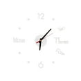 thumbnail image 2 of Agiferg DIY Wall Clock 3D Mirror Surface Sticker Home Office Decor Clock, 2 of 4