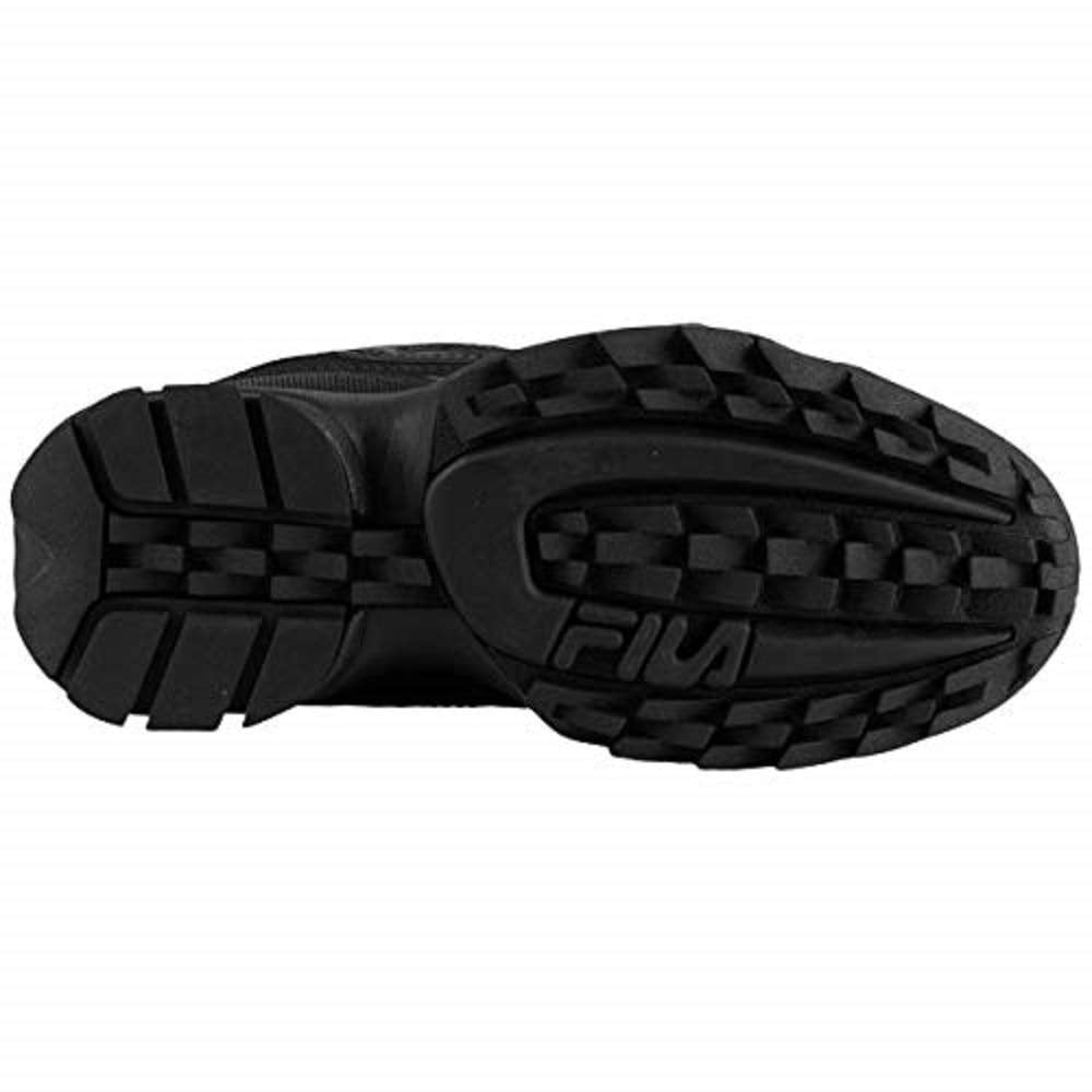 Fila Little Kid/Big Kid Disruptor II Sneaker TRIPLE BLACK